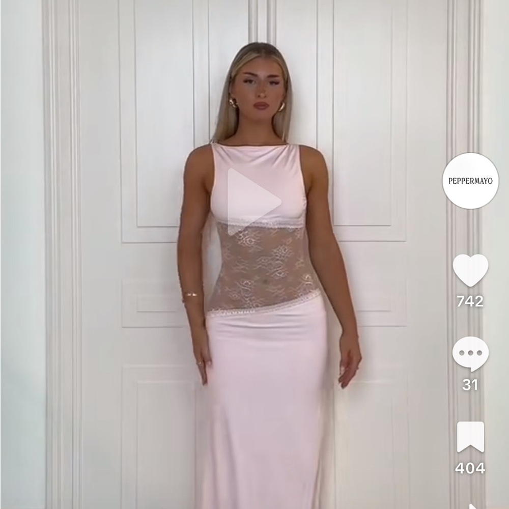 Peppermayo - Lucinda Maxi Dress - Pink